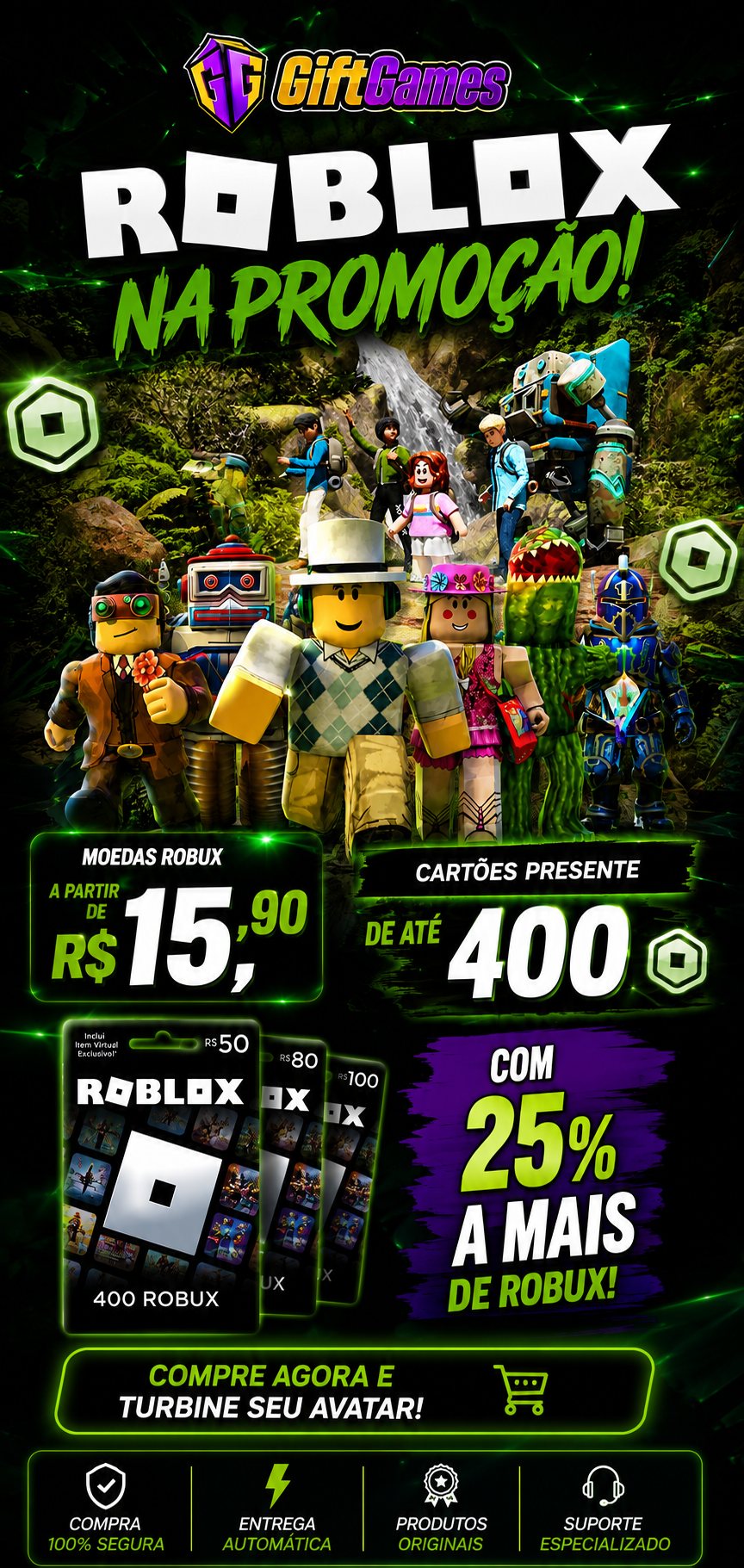 Promoção Roblox