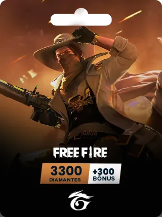 3300 Diamantes Free Fire